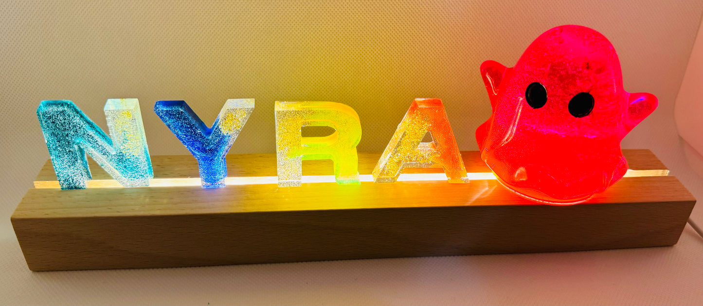 Personalised Name with Led light
