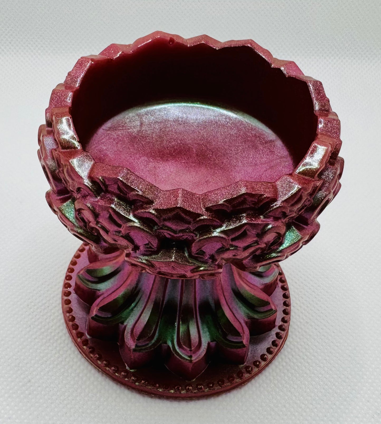 Two piece candle stand