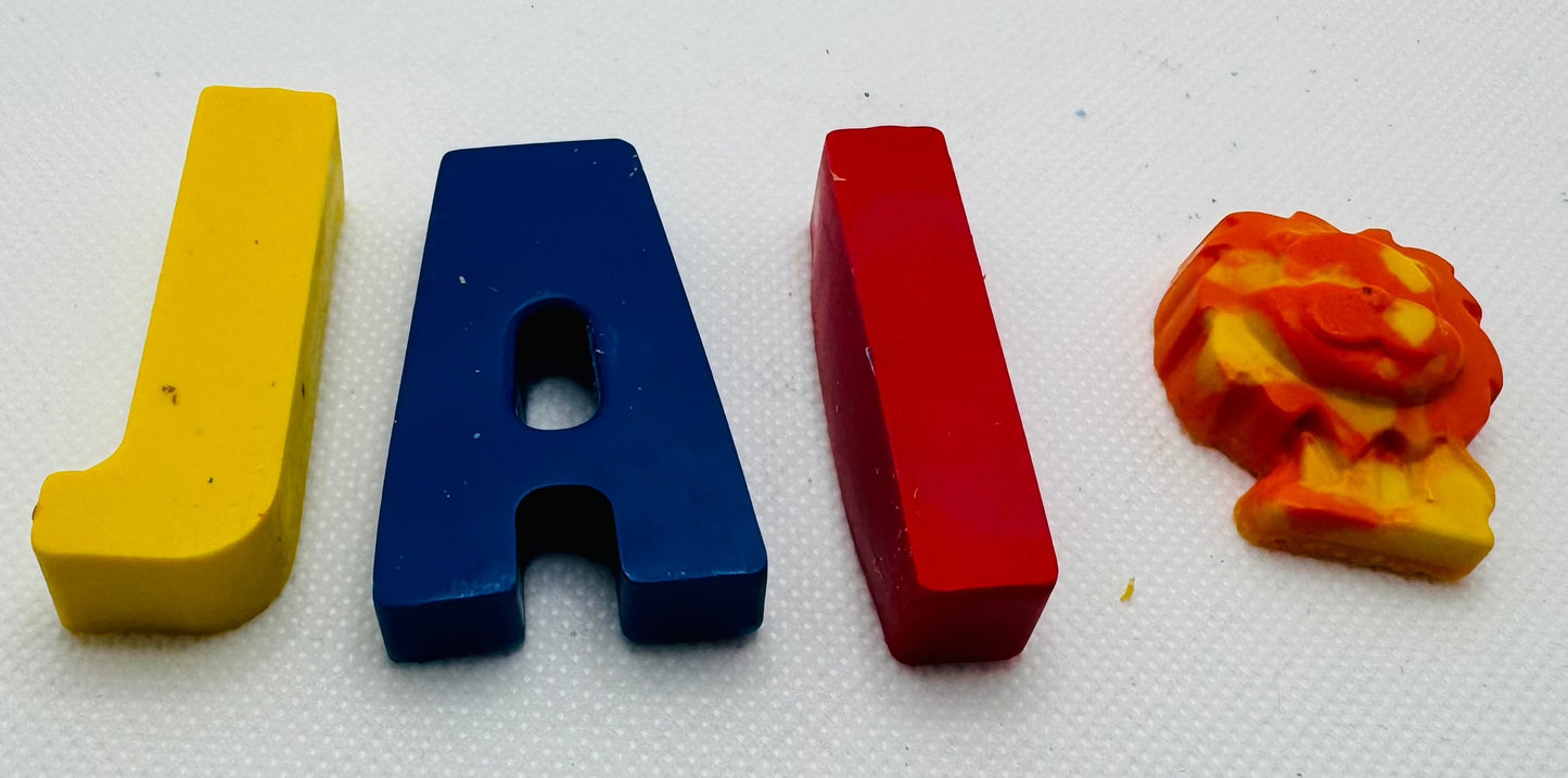 Personalised crayons