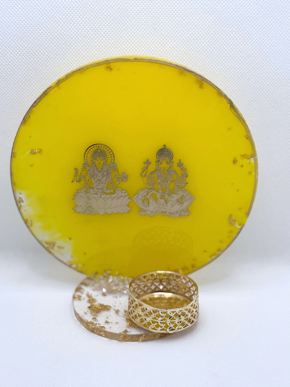 Lakshmi Ganesh diya standy