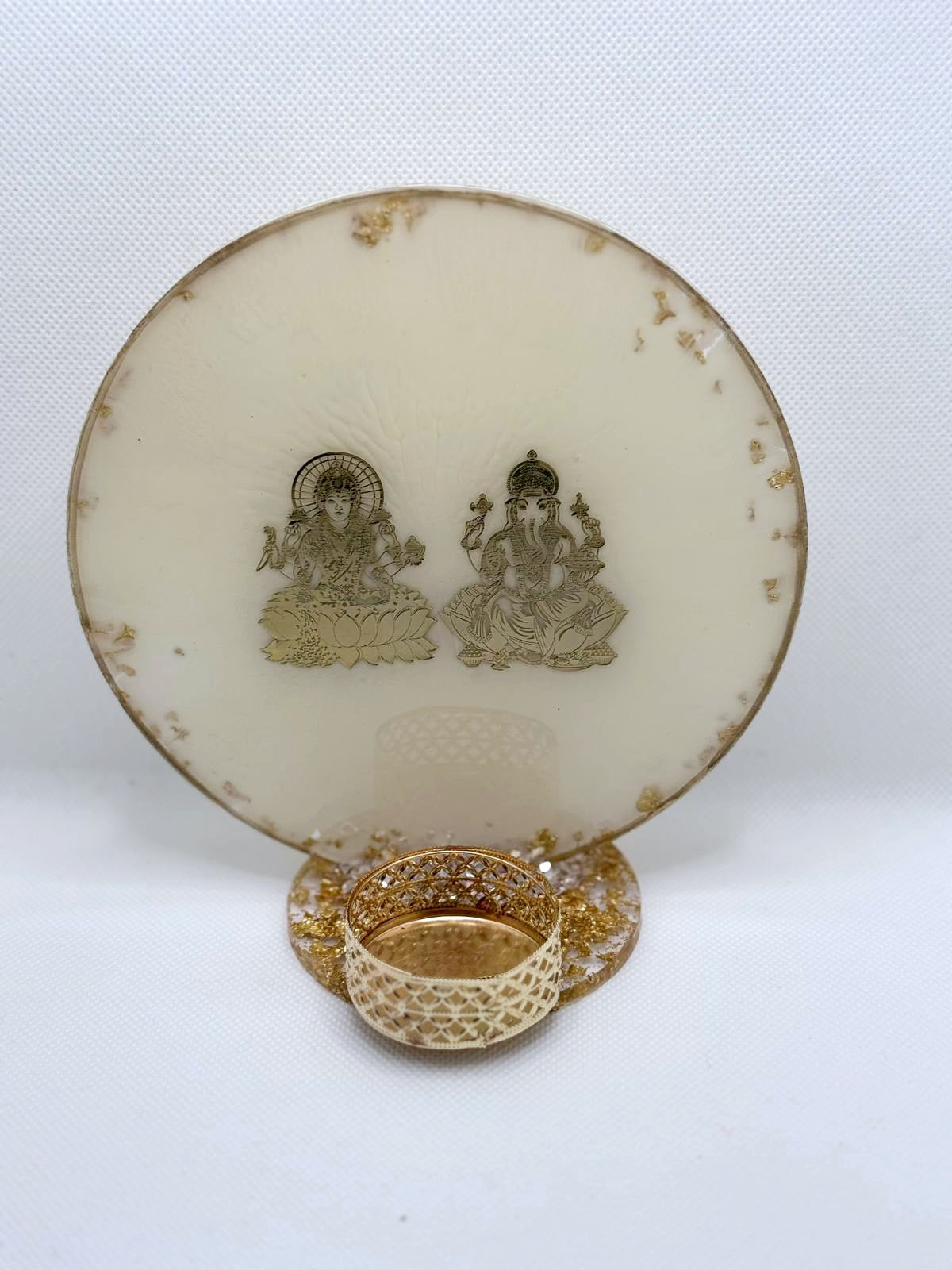 Lakshmi Ganesh diya standy