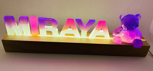 Personalised Led lamps