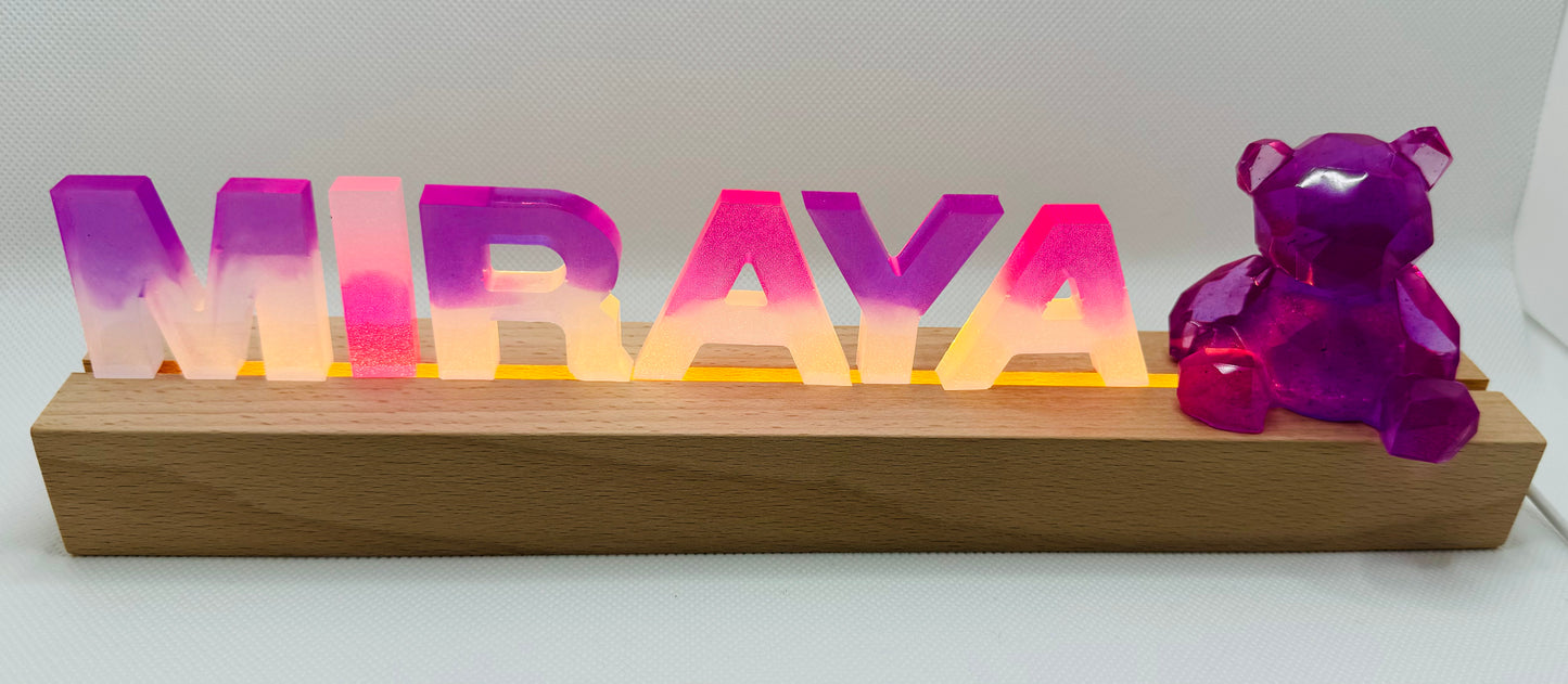 Personalised Led lamps