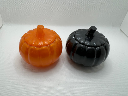 Halloween pumpkin jar