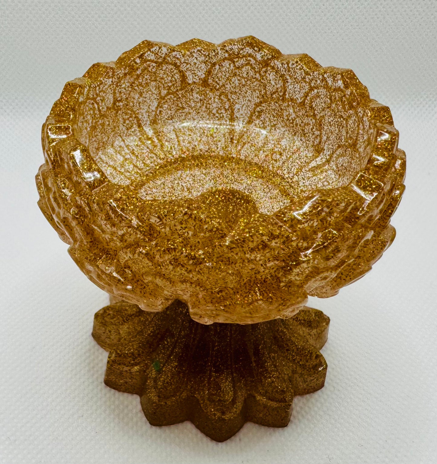 Two piece candle stand