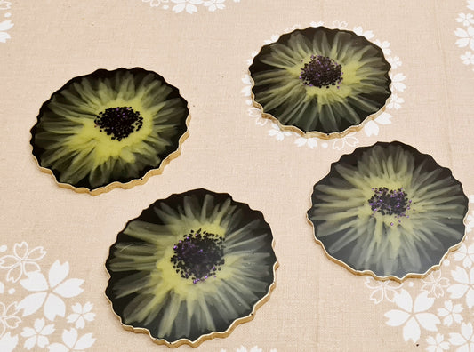 Sunflower Coasters