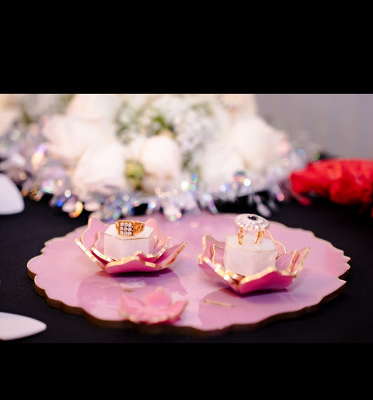 Ring ceremony trays